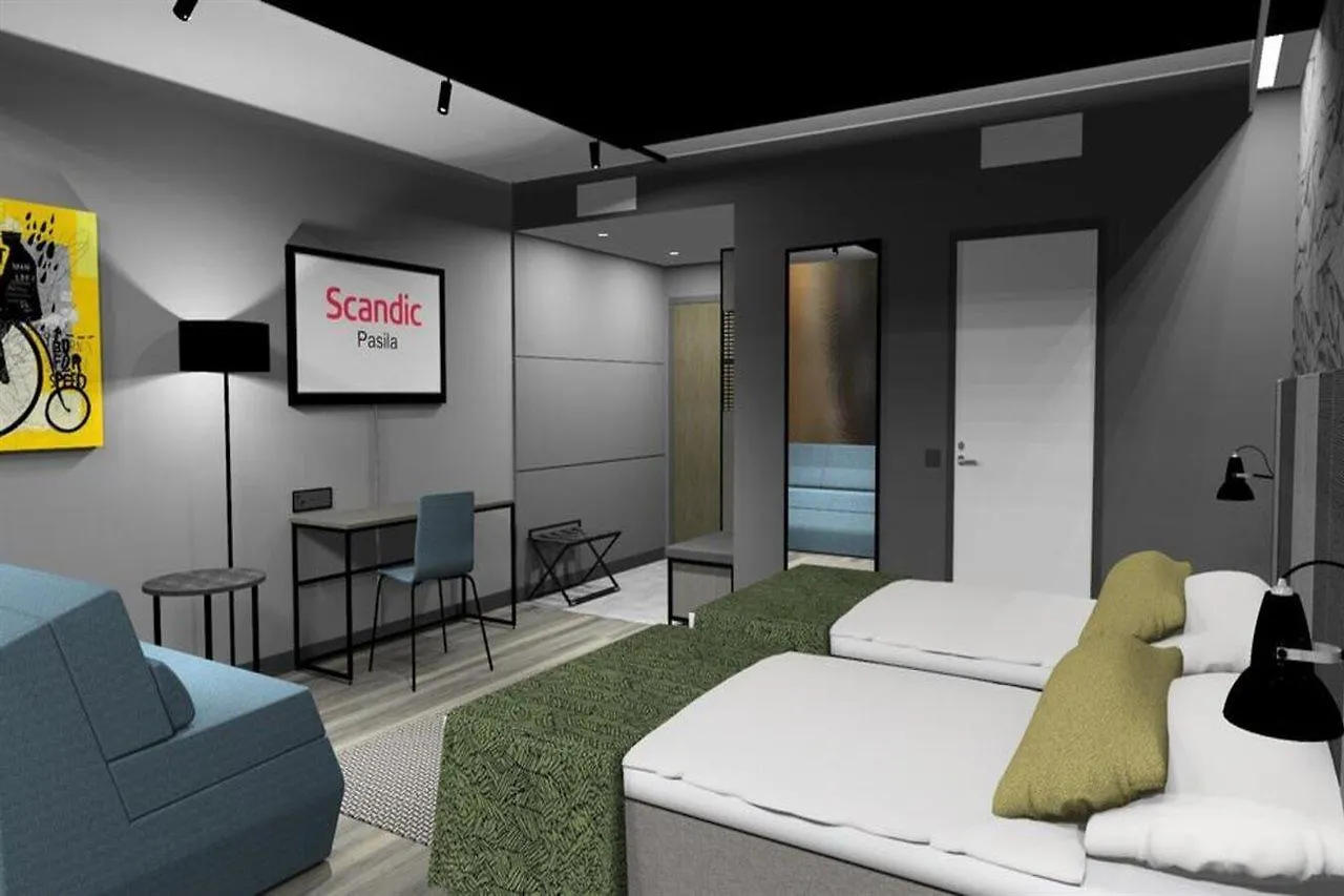 Scandic Pasila Хельсинки Отель